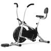 SGF Air Bike Exercise Cycle with Moving or Stationary Handle | with Back Support Seat & Twister | Adjustable Knob Resistance | Exercise Gym Cycle for Home Workout & Fitness - Image 3